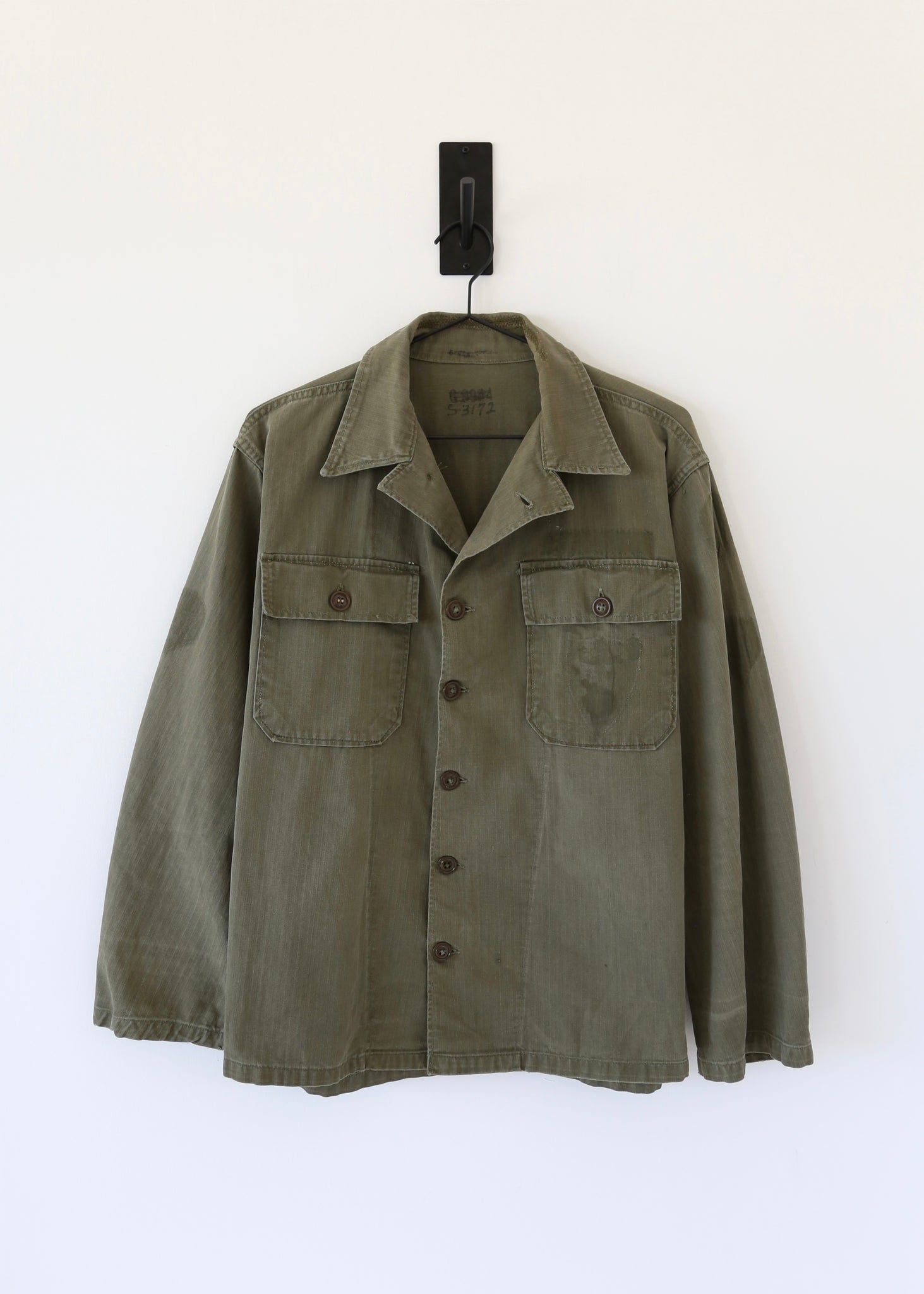 50’s Herringbone Twill Utility Shirt