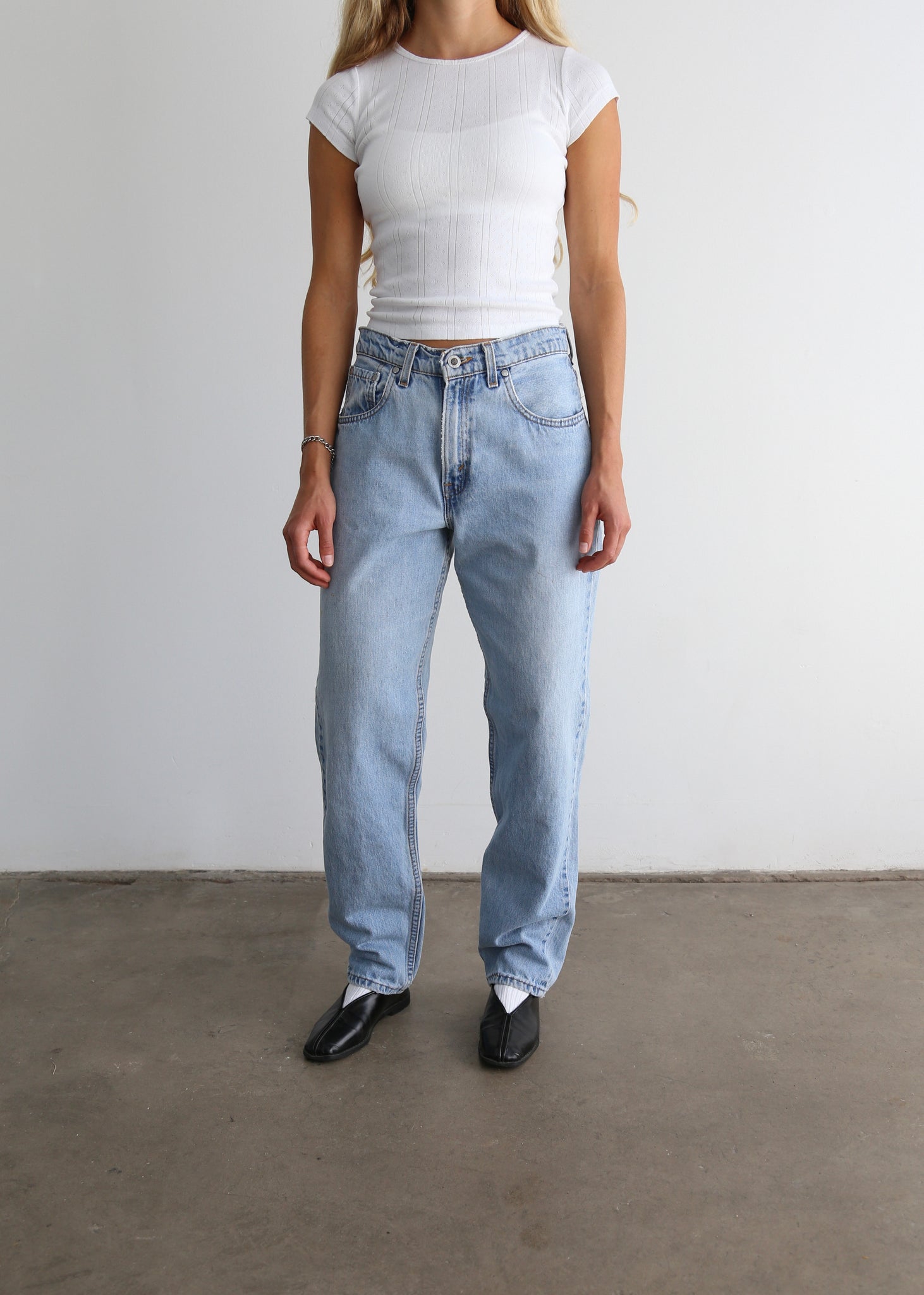 90’s Light Wash Silvertab Levi’s (28”)
