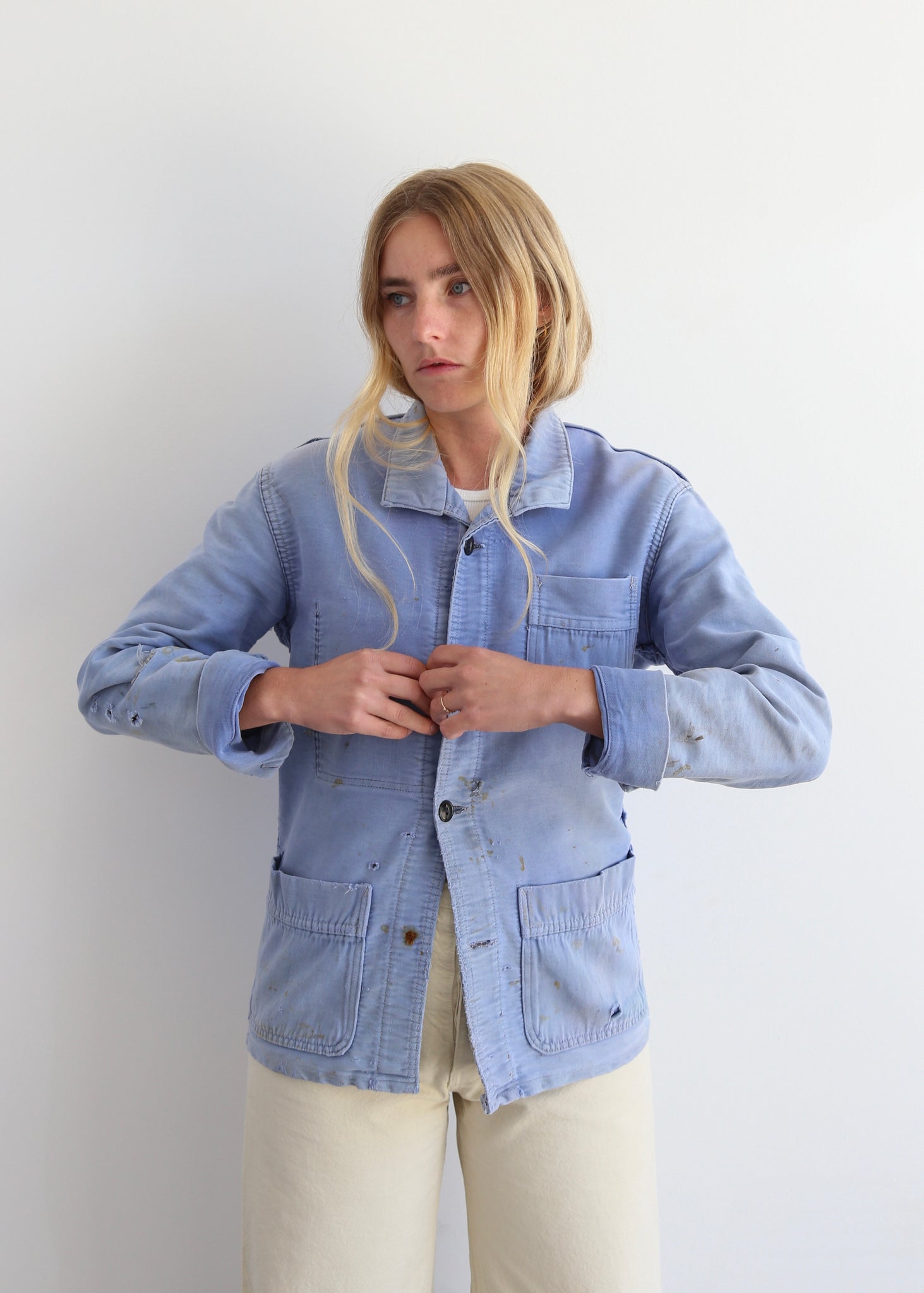 60’s French Moleskin Chore Jacket