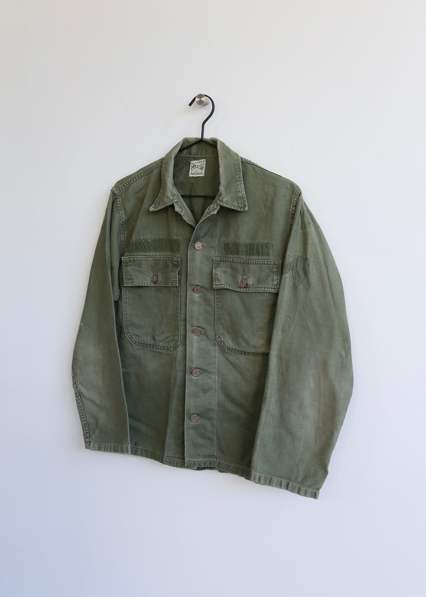50’s 13 Star Button Fatigue Shirt