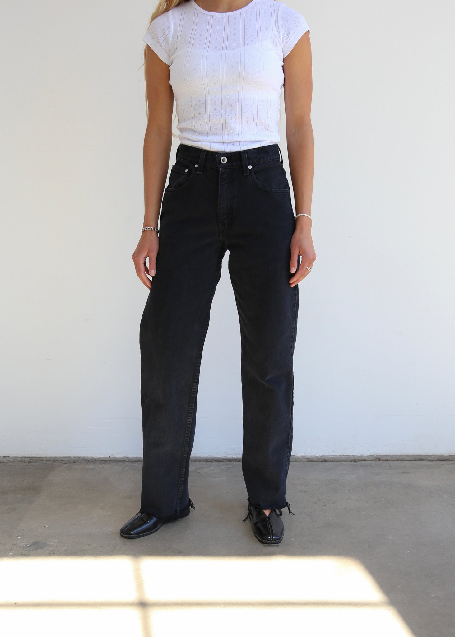 90’s Black Silvertab Levi’s Jeans (26”)