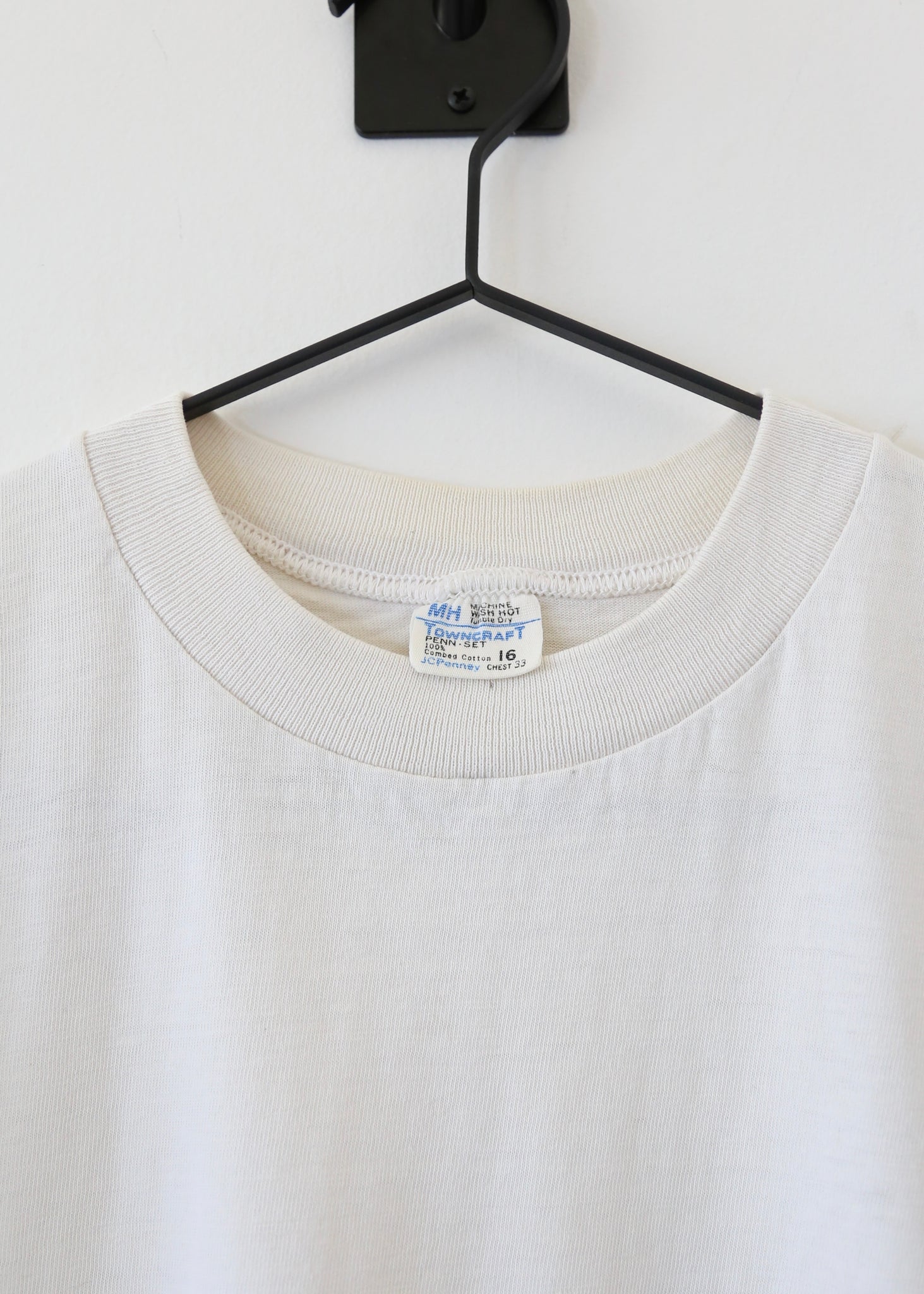 60’s White Tee
