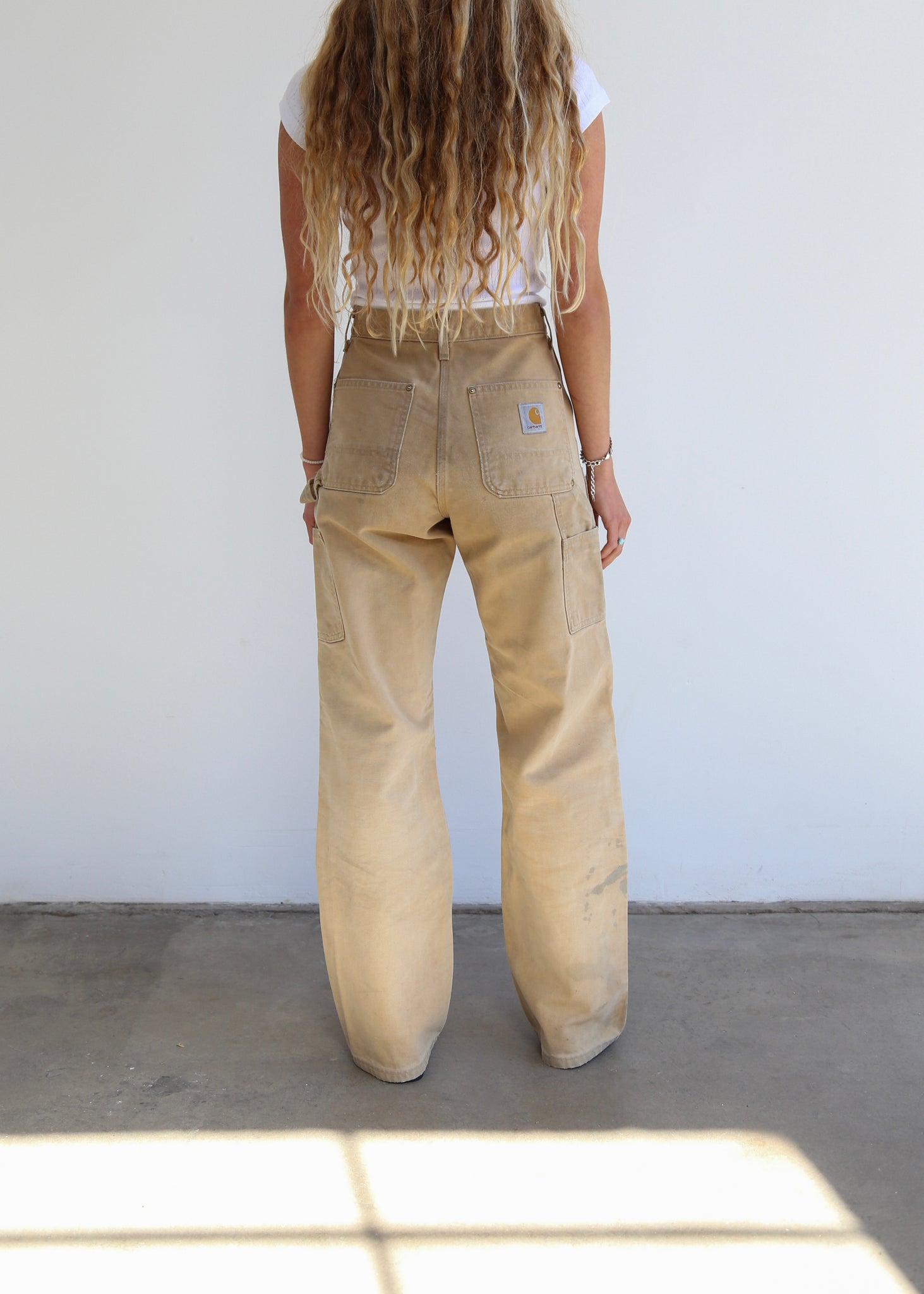 90’s Faded Carhartt Double Knee Pant (28”)