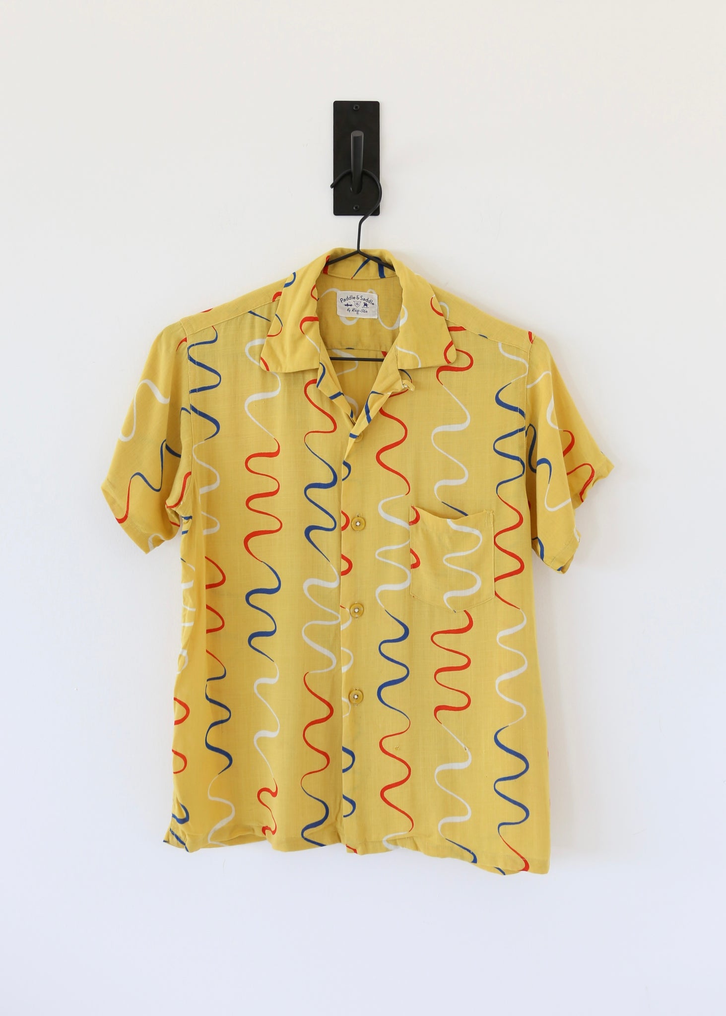 50’s Rayon Loop Collar Shirt
