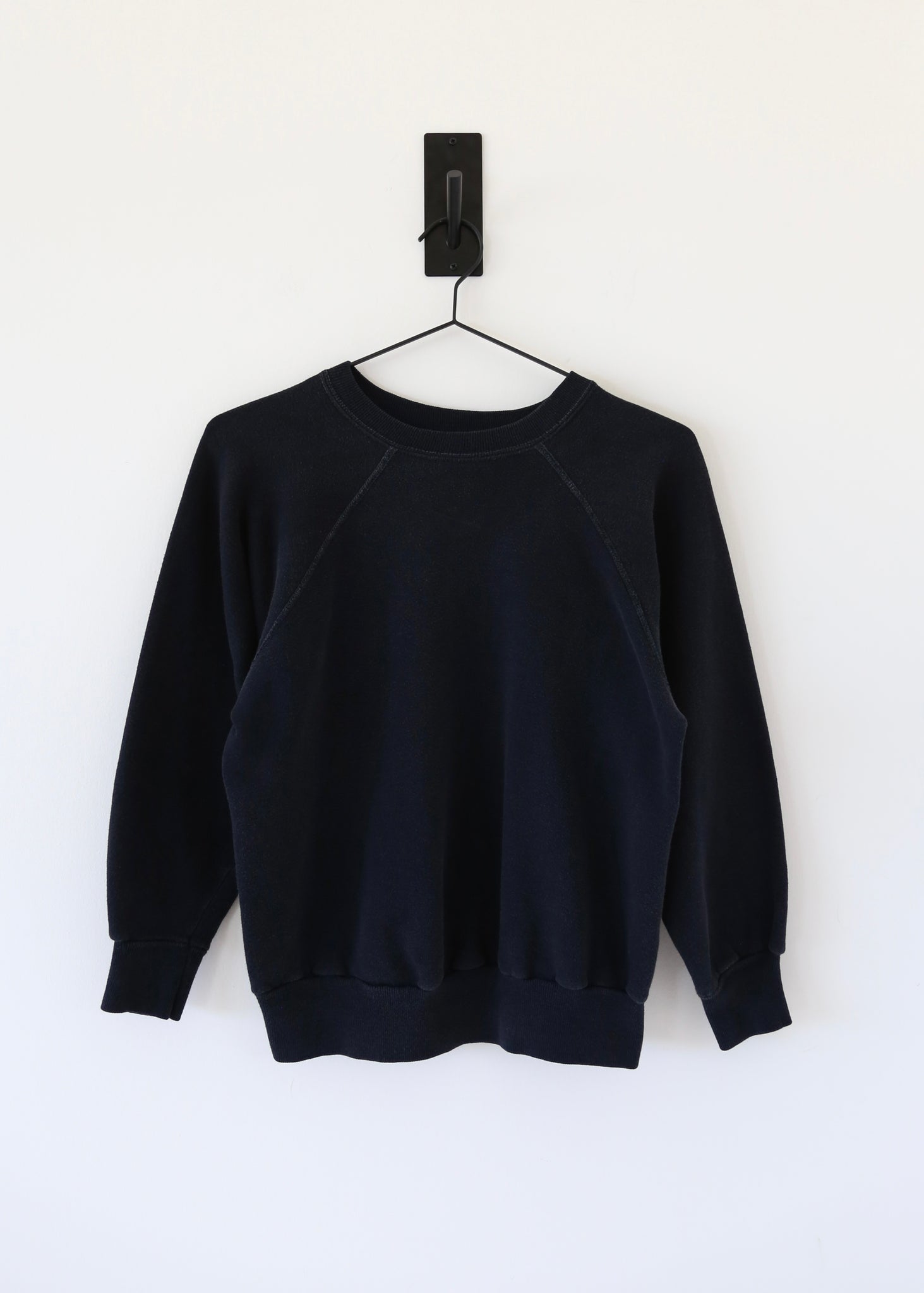 60’s Black Raglan Sweatshirt