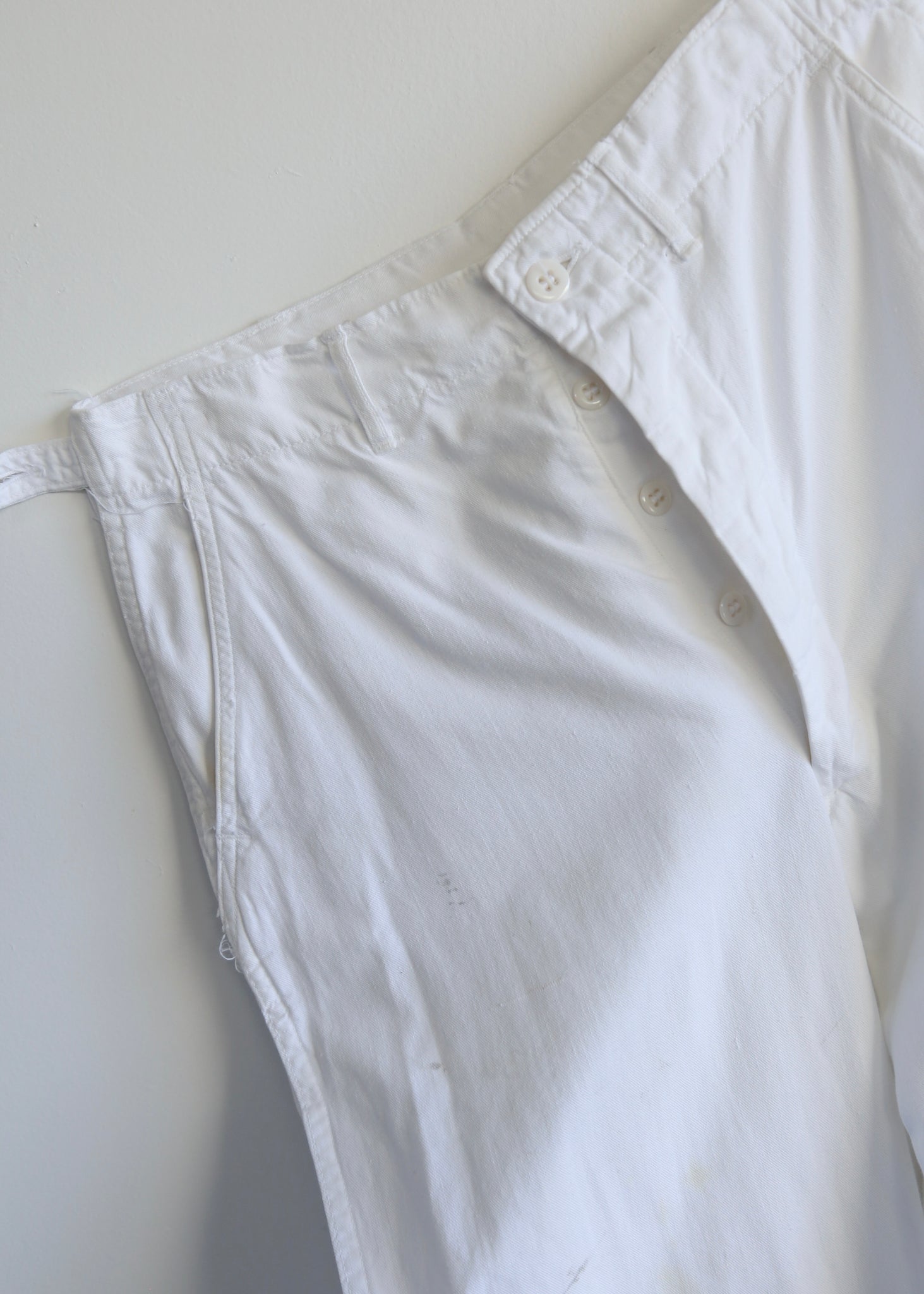 50’s White US Navy Trousers