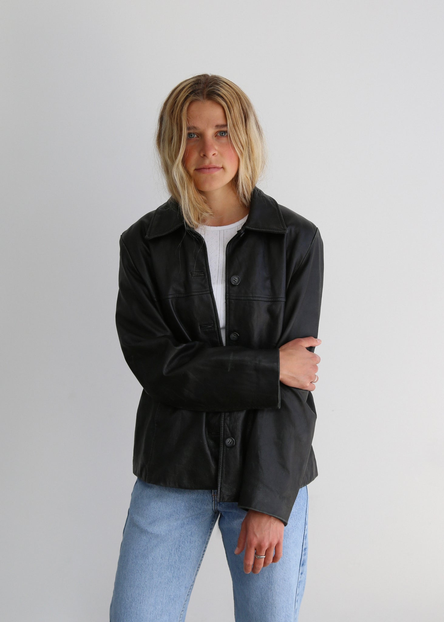 90’s Leather Jacket