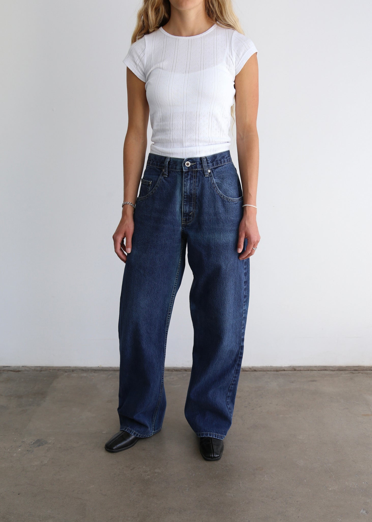 90’s Dark Wash Silvertab Levi’s (29”)