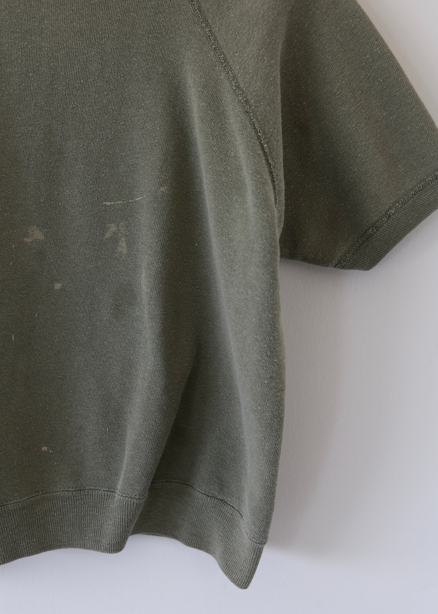 60’s Sage Green Short Sleeve Sweat