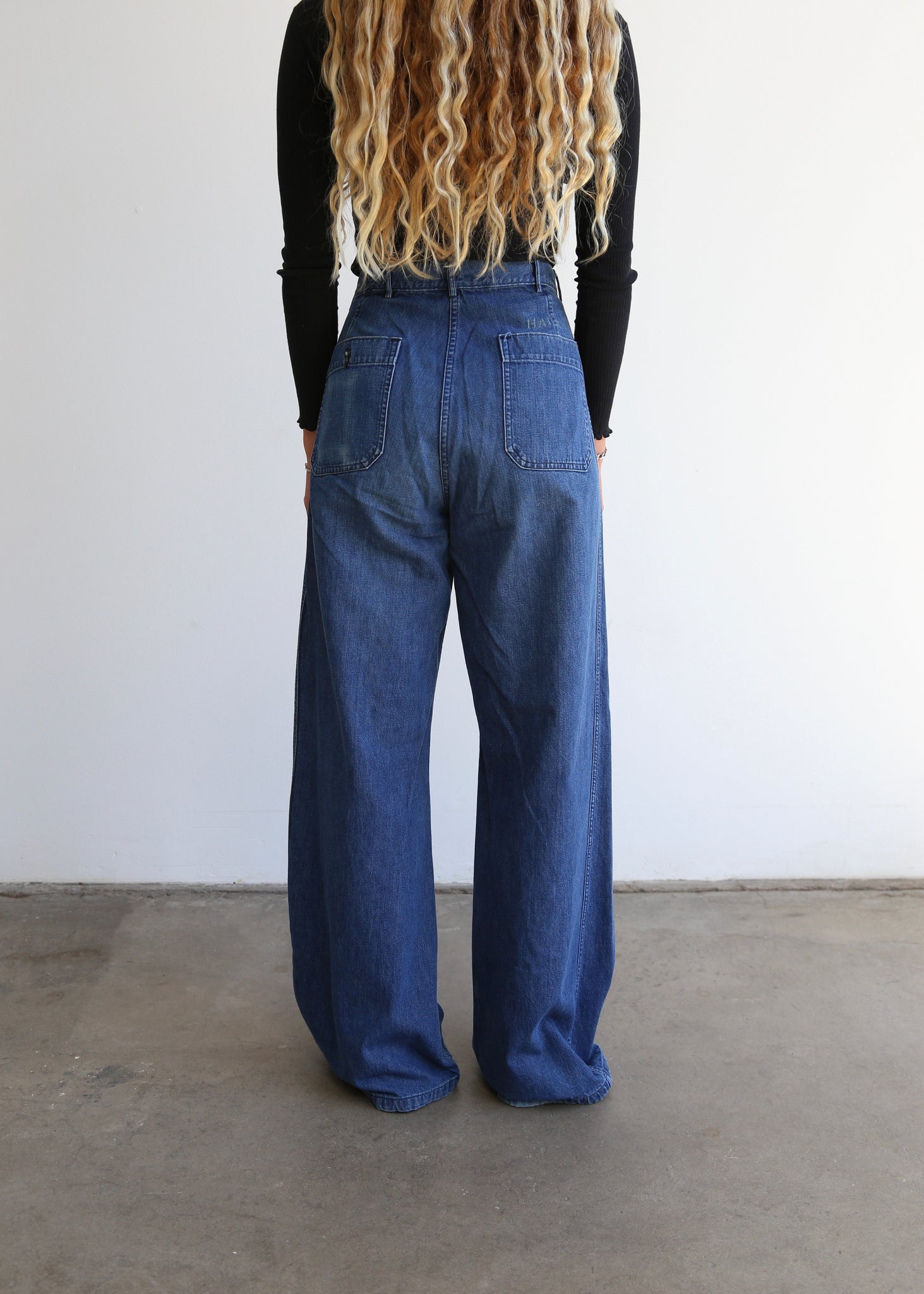 50’s US Navy Denim Trousers (30”)